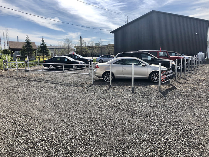 clôture commerciale