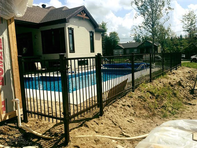 realisation cloture residentiel quebec