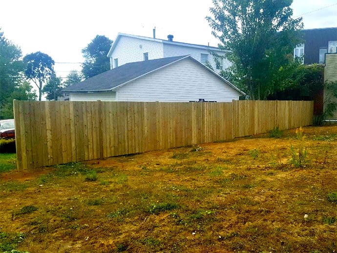 cloture bois residentiel quebec